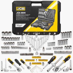 Alternative view of JCB 216 Piece Socket and Bit Set, Chrome Vanadium Steel | JCB-38841
