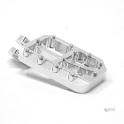 Alternative view of Aftermarket Wide Silver Foot Pegs For SUR RON Light Bee
