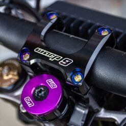 Alternative view of Warp 9 Sur Ron Light Bee/Talaria Sting Bar Mount Titanium Bolt Kit