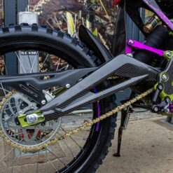 Alternative view of Pro-Carbon Racing Genuine Swing Arm Protectors for Sur Ron Light Bee