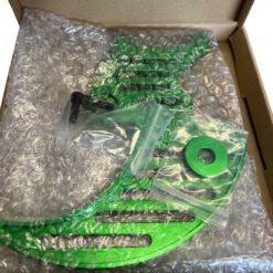 CLEARANCE FULL E CHARGED REAR BRAKE DISC GUARD GREEN FOR LBX TALARIA E RIDE