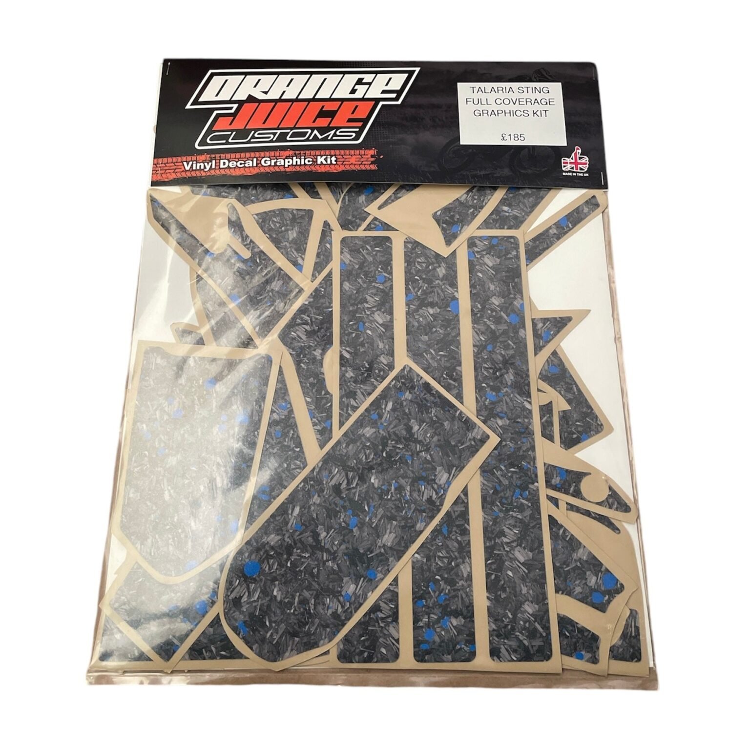 Support Coverage Graphics TALARIA STING FULL COVERAGE GRAPHICS KIT – FORGED CARBON - SUR RON USA