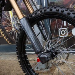 Alternative view of Sur Ron Light Bee Carbon Plastic Fork Guards (KKE ONLY)