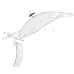 STARK VARG Rear Fender Cable Bracket