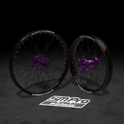 SM PRO STARK VARG MX/ENDURO WHEEL SET 21/19" BLUE/BLACK WHEEL SET