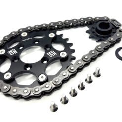 Alternative view of GritShift Heavy Hitter 520 Primary Drive Conversion OEM/EBMX Ultra Motors