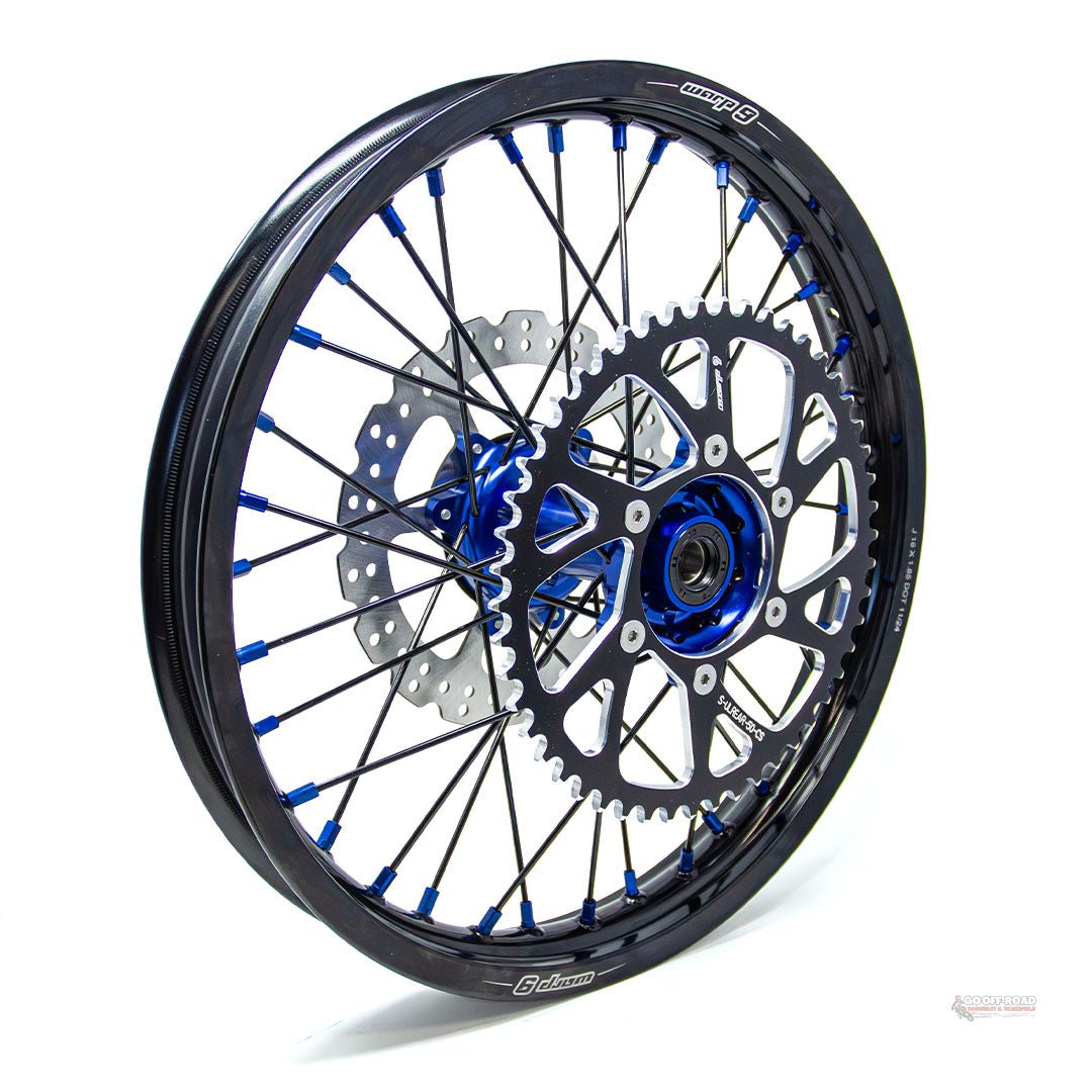 Warp9UltraBeeRearWheelBlue - SUR RON USA