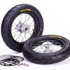 EBOX SUPERMOTO WHEELS & TYRE SET 12"/12"